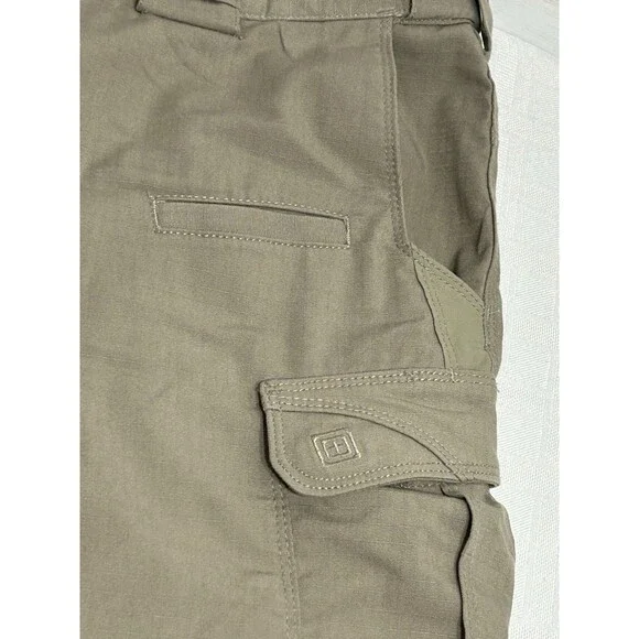 5.11 Tactical Stryke Cargo Pants Mens 40 X 30 Brown Ripstop Canvas Utility Work - Picture 6 of 14